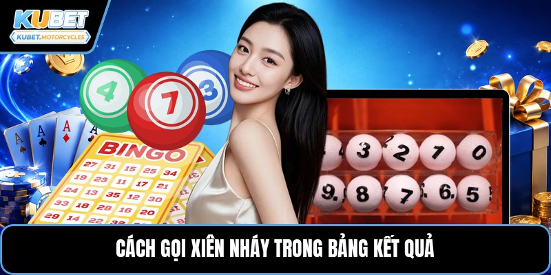 Cách gọi xiên nháy trong bảng kết quả