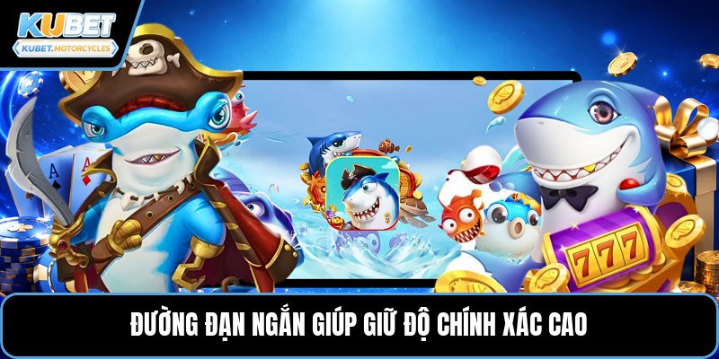 Đường đạn ngắn giúp giữ độ chính xác cao