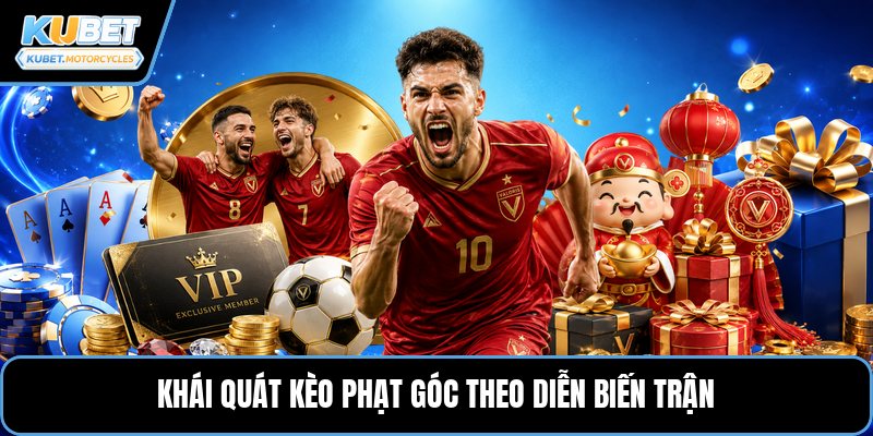 Khái quát kèo phạt góc theo diễn biến trận