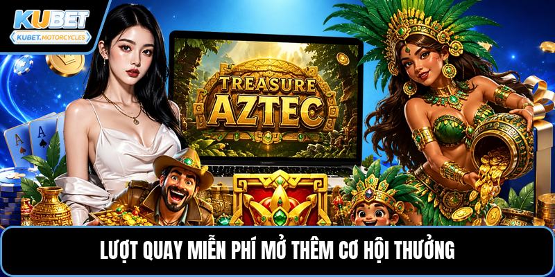 Lượt quay miễn phí mở thêm cơ hội thưởng